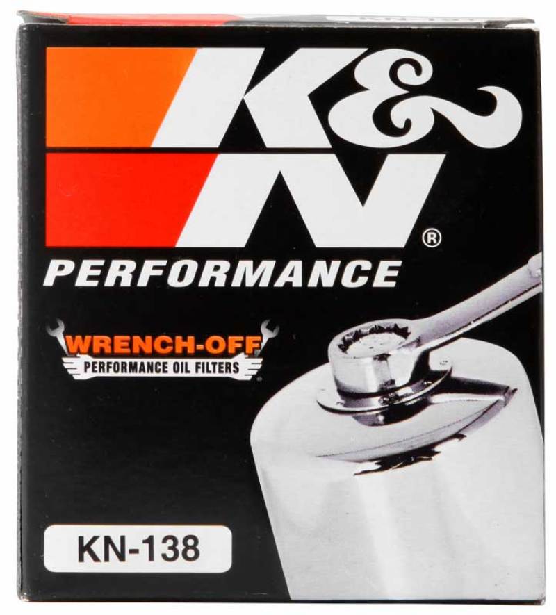K&N Suzuki / Arctic Cat / Cagiva / Kawasaki / Kymco / Aprilia 2.813in OD x 3.221in H Oil Filter K&N Engineering