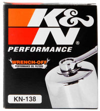 Load image into Gallery viewer, K&amp;N Suzuki / Arctic Cat / Cagiva / Kawasaki / Kymco / Aprilia 2.813in OD x 3.221in H Oil Filter K&amp;N Engineering