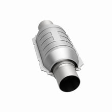 Load image into Gallery viewer, MagnaFlow Conv Univ 2in Inlet/Outlet Ctr/Ctr Round 9in Body L x 5.125in W x 13in Overall L 49 State Magnaflow