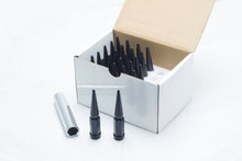Load image into Gallery viewer, Wheel Mate Spiked Lug Nuts Set of 24 - Black 14x1.50 Wheel Mate