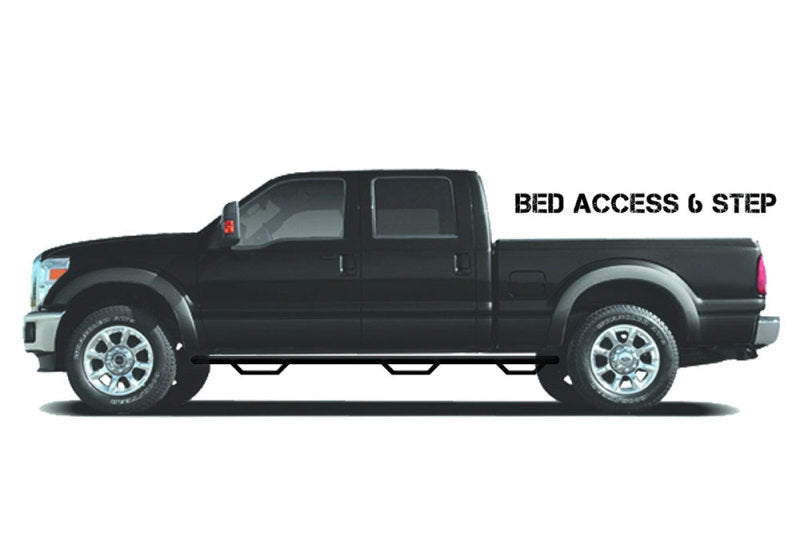 N-Fab Nerf Step 2019 Dodge RAM 2500/3500 Crew Cab 6.4ft Standard Bed Gas/Diesel - Tex. Black - 3in N-Fab