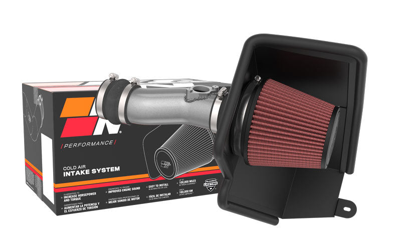 K&N 2022 Honda Civic 1.5L Turbo L4 Silver Typhoon Intake K&N Engineering