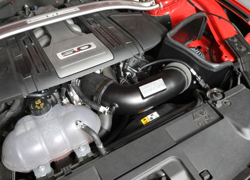 K&N 2018 Ford Mustang GT V8 5.0L F/I Performance Intake Kit K&N Engineering