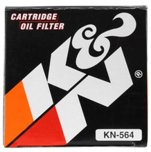 Load image into Gallery viewer, K&amp;N Can/AM Spyder RT 998/ Buell 1125R -2.2219in OD x 0.969in ID x 3.813in H Oil Filter K&amp;N Engineering