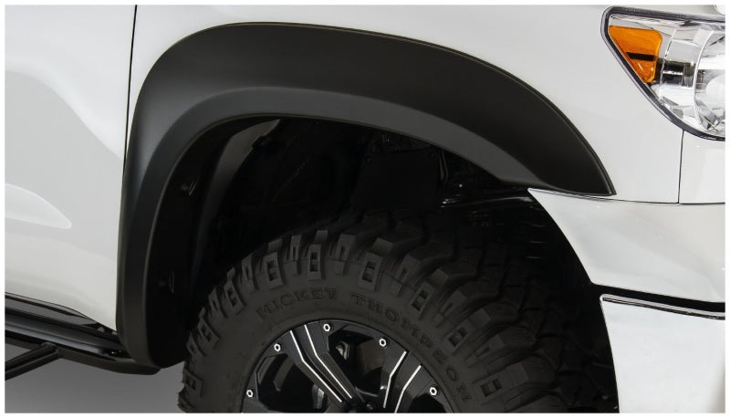 Bushwacker 07-13 Toyota Tundra Fleetside Extend-A-Fender Style Flares 4pc - Black Bushwacker