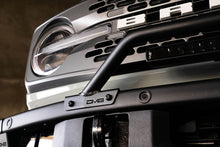 Load image into Gallery viewer, DV8 Offroad 2021-2022 Ford Bronco (Not For Factory Plastic Bumper) Factory Bumper Bull Bar - Black DV8 Offroad