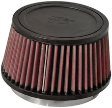 Load image into Gallery viewer, K&amp;N Universal Rubber Filter Round Tapered 4.5in Flange ID x 5.875 Base OD x 5in Top OD x 3.25in H K&amp;N Engineering