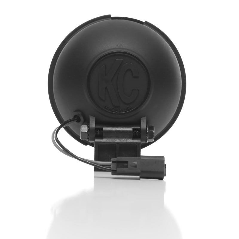 KC HiLiTES Apollo Pro 5in. Halogen Light 55w Spread Beam (Single) - Black KC HiLiTES