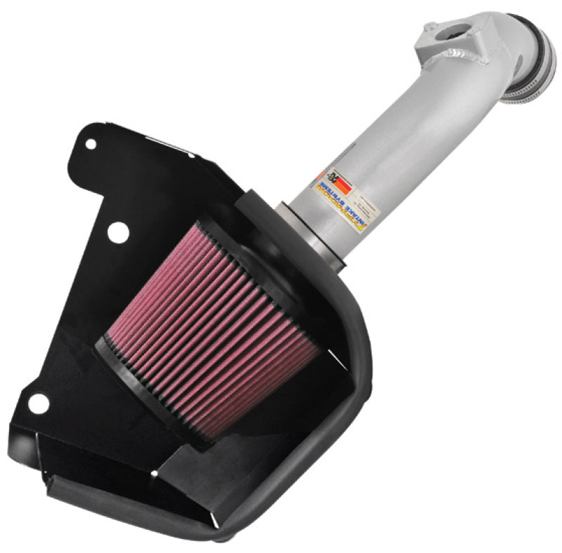 K&N 07 Mitsubishi Lancer L4-2.0L Silver Typhoon Short Ram Intake K&N Engineering