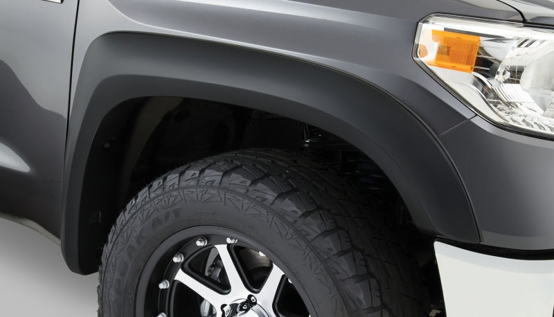 Bushwacker 14-18 Toyota Tundra Extend-A-Fender Style Flares 2pc - Black Bushwacker