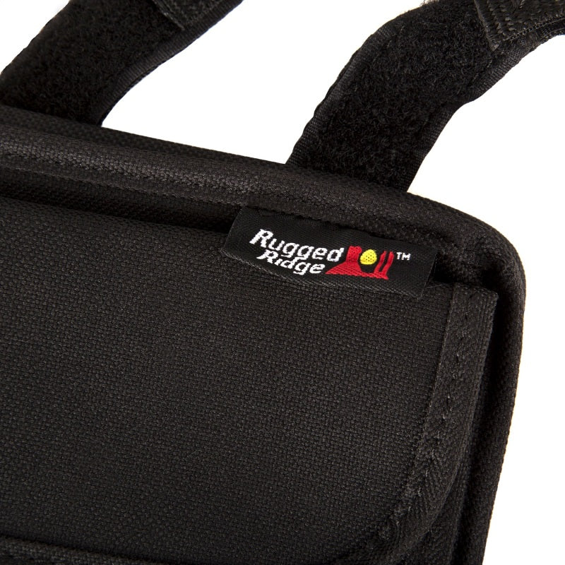 Rugged Ridge Sunglass Holder Storage Pouch 55-19 Jeep CJ / Jeep Wrangler Rugged Ridge