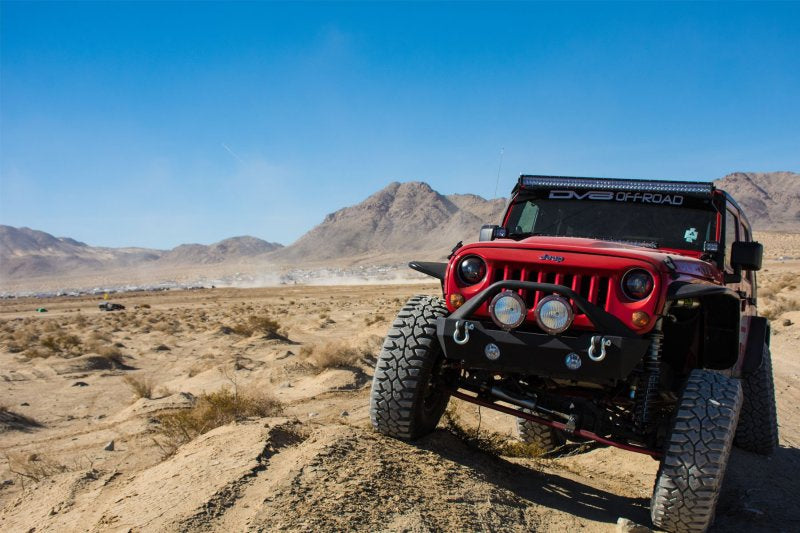 DV8 Offroad 07-18 Jeep Wrangler JK Front & Rear Flat Tube Fenders DV8 Offroad