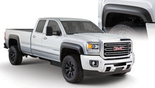 Load image into Gallery viewer, Bushwacker 15-18 GMC Sierra 2500 HD Extend-A-Fender Style Flares 4pc 78.8/97.6in Bed - Black Bushwacker