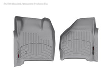 Load image into Gallery viewer, WeatherTech 99-07 Ford F250 Super Duty Crew Front FloorLiner - Grey WeatherTech