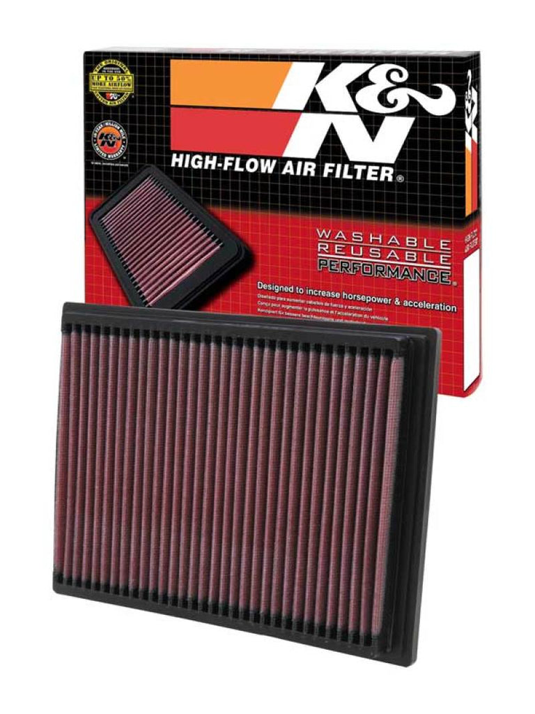 K&N 90-06 BMW 2.0/2.2/2.5/2.8/3.0/3.2L  Drop In Air Filter K&N Engineering