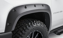 Load image into Gallery viewer, Bushwacker 19-21 Chevrolet Silverado 2500 / 3500 HD (Excl. Dually) Forge Style Flares 4pc - Black Bushwacker
