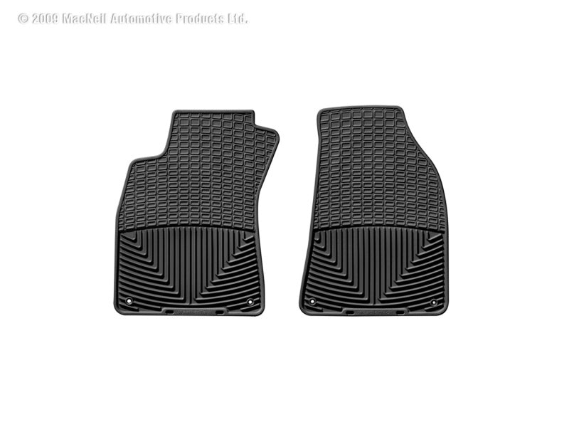 WeatherTech 95-04 Audi A6 Sedan Front Rubber Mats - Black WeatherTech