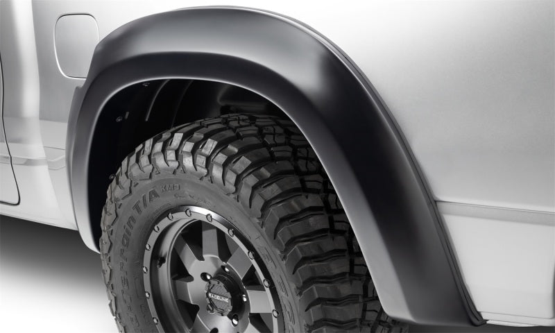 Bushwacker 19-22 Ram 1500 (Excl. Rebel/TRX) 67.4 & 76.3in Bed Extend-A-Fender Flares 4pc - Smth Blk Bushwacker