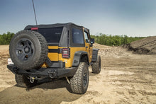Load image into Gallery viewer, Rugged Ridge XHD Rear Bumper Textured Black 07-18 Jeep Wrangler Rugged Ridge