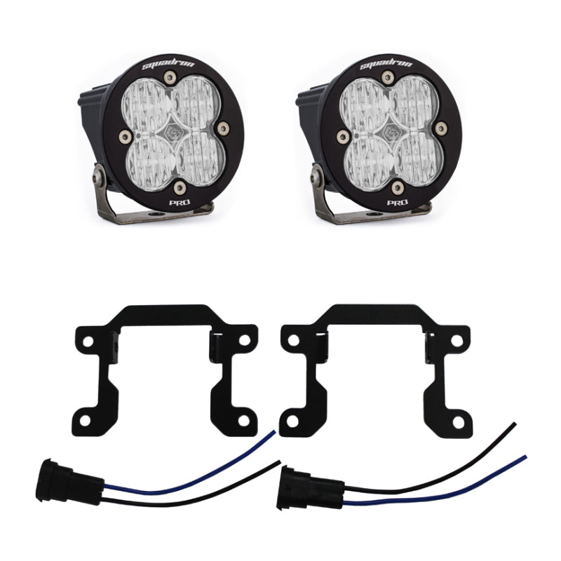 Baja Designs 2019+ Ram 2500/3500 Big Horn Sports Fog Pocket Kit W/C - Clear Baja Designs