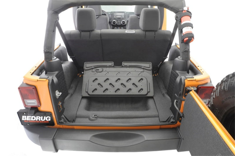 BedRug 11-16 Jeep JK 2Dr Rear 5pc BedTred Cargo Kit (Incl Tailgate & Tub Liner) BedRug