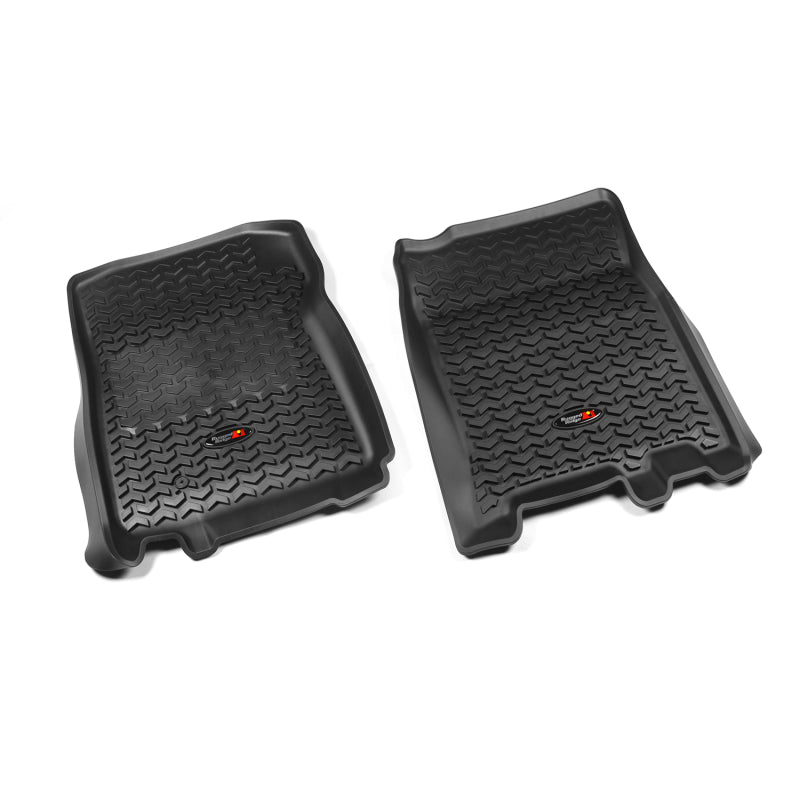 Rugged Ridge Floor Liner Front Black 1997-2003 Ford F-150 Regular / Extended Cab Rugged Ridge