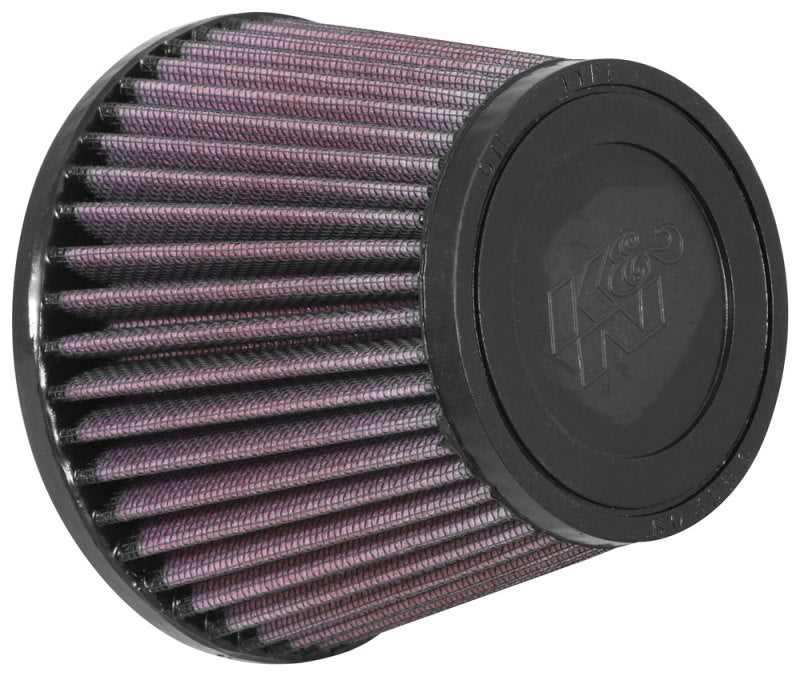 K&N Filter Universal Rubber Filter 3 1/2 inch Flange 5 inch Base 3 1/2 inch Top 4 inch Height K&N Engineering