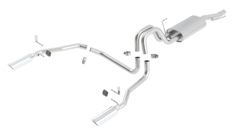Borla 05-08 Ford F-150 66in/78in Bed 4dr SS Catback Exhaust Borla