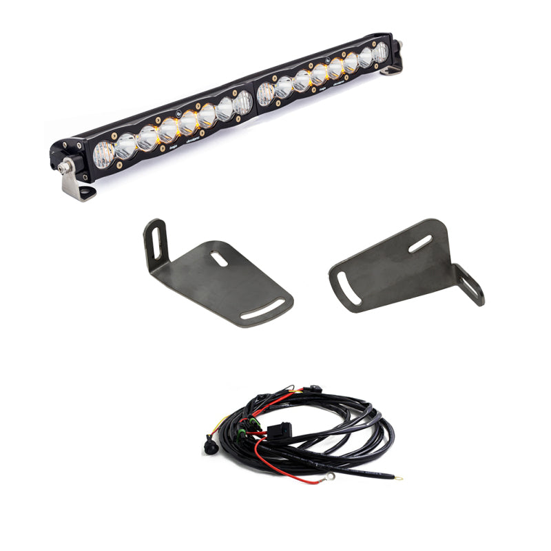 Baja Designs 2019+ Ram Rebel 1500 S8 20in Bumper Kit - Clear Baja Designs