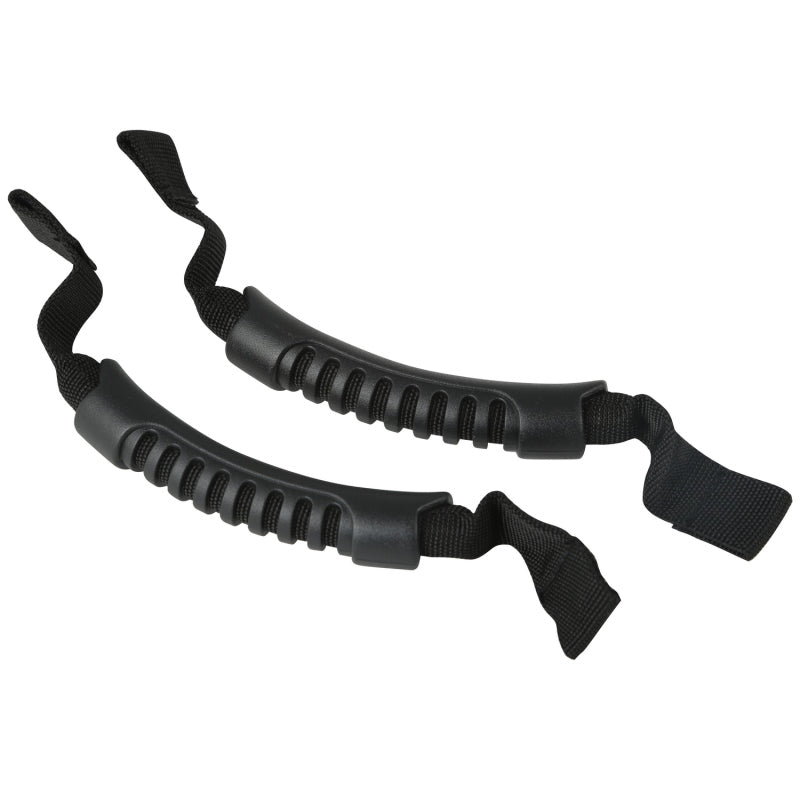 Rugged Ridge Front Headrest Grab Handles Black 07-20 JK/JL/JT Rugged Ridge