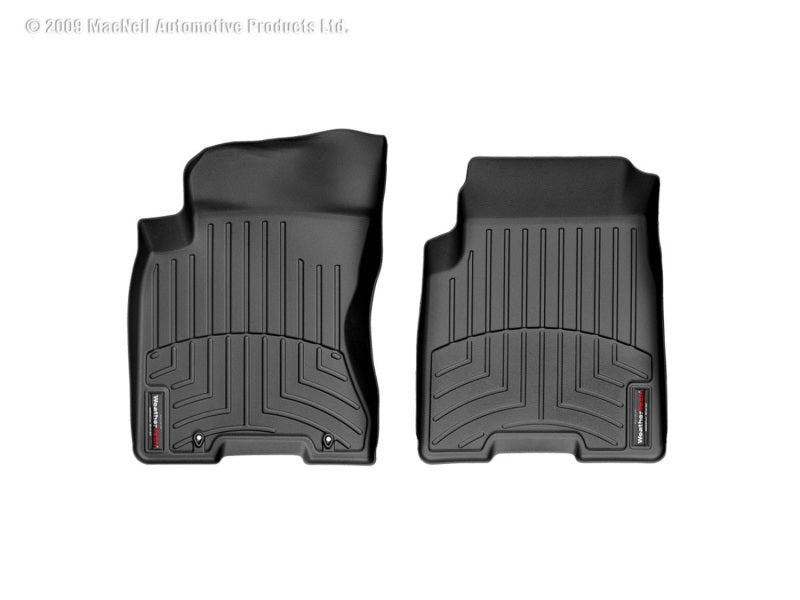 WeatherTech 08-13 Nissan Rogue Front FloorLiner - Black WeatherTech