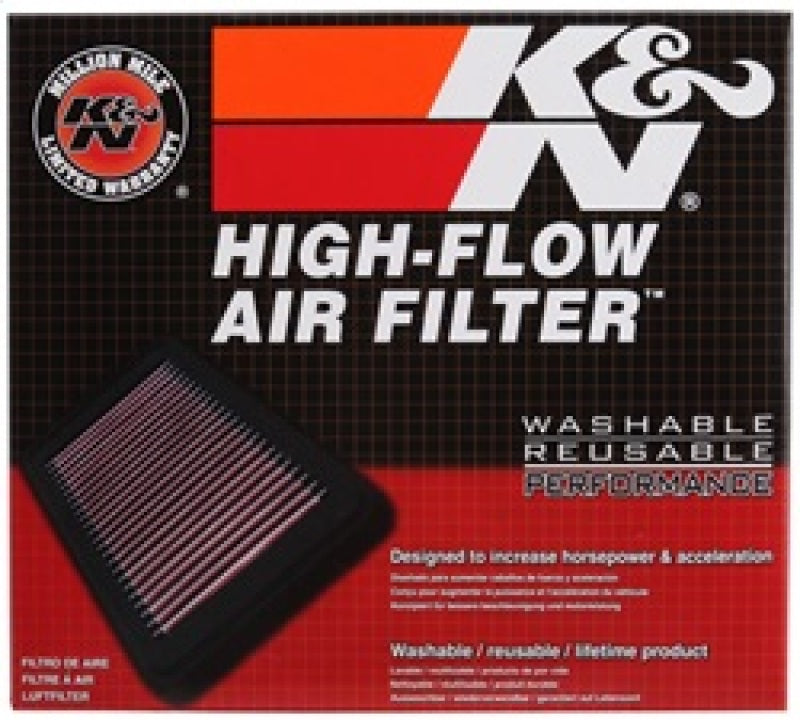 K&N 05-10 Ford Mustang 4.0L / 05-09 Mustang GT 4.6L Drop In Air Filter K&N Engineering