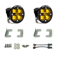 Load image into Gallery viewer, Baja Designs 18-20 Jeep JL Fog Pocket Kit For Wrangler JL Sahara Squadron Amber Lens SAE FPK Baja Designs