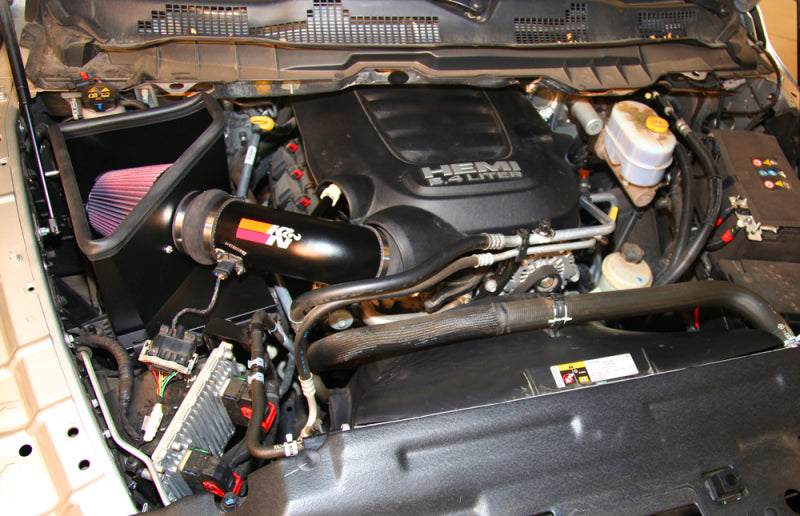 K&N 14-15 Ram 2500/3500 6.4L V8 High Flow Performance Intake Kit K&N Engineering
