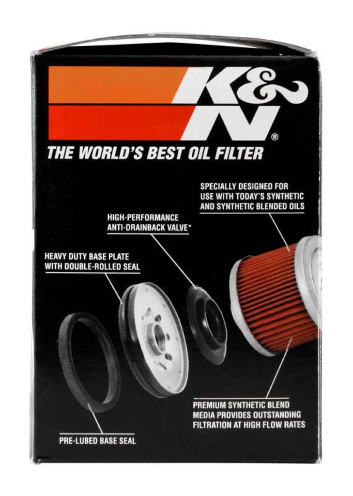K&N Arctic Cat 2.688in OD x 3.344in H Oil Filter K&N Engineering