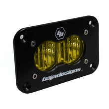 Load image into Gallery viewer, Baja Designs S2 Wide Cornering Sport Flush Mount LED - Amber Baja Designs