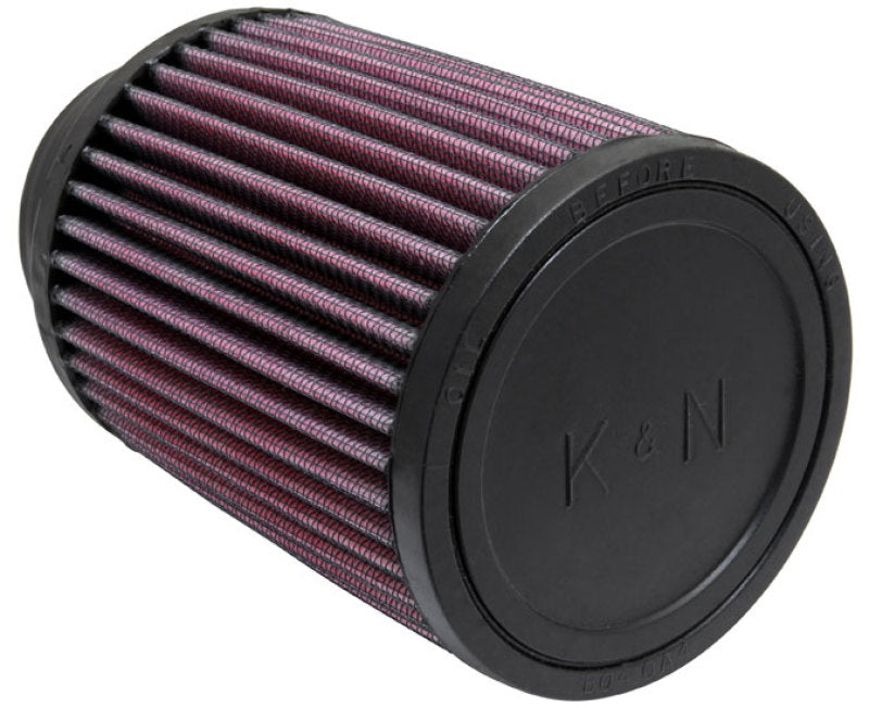 K&N Filter Universal Rubber Filter 2 3/4 inch 10 Degree Flange 4 inch OD 5 inch Height K&N Engineering