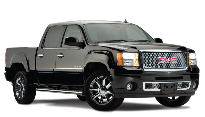 Bushwacker 07-13 GMC Sierra 1500 Fleetside OE Style Flares 4pc 69.3in Bed - Black Bushwacker