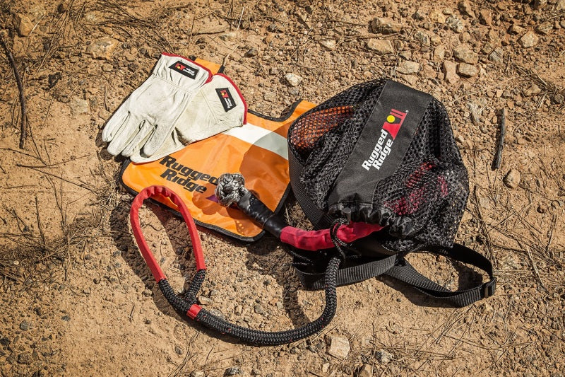 Rugged Ridge Premium Recovery Kit with Mesh Bag Rugged Ridge