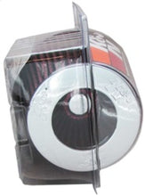 Load image into Gallery viewer, K&amp;N Universal Air Filter Chrome Round Tapered Red - 4in Flange ID x 1.125in Flange Length x 5.5in H K&amp;N Engineering