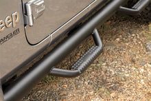 Load image into Gallery viewer, Rugged Ridge Spartan Nerf Bar Textured Black 18-20 Jeep Wrangler JL 4 Door Rugged Ridge