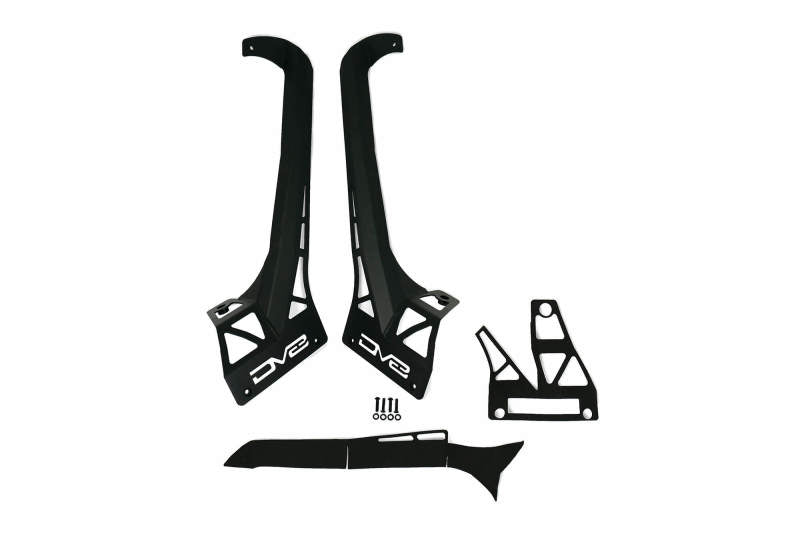 DV8 Offroad 20-22 Jeep JL 392 & JT Mojave A-Pillar Light Bar Mount DV8 Offroad