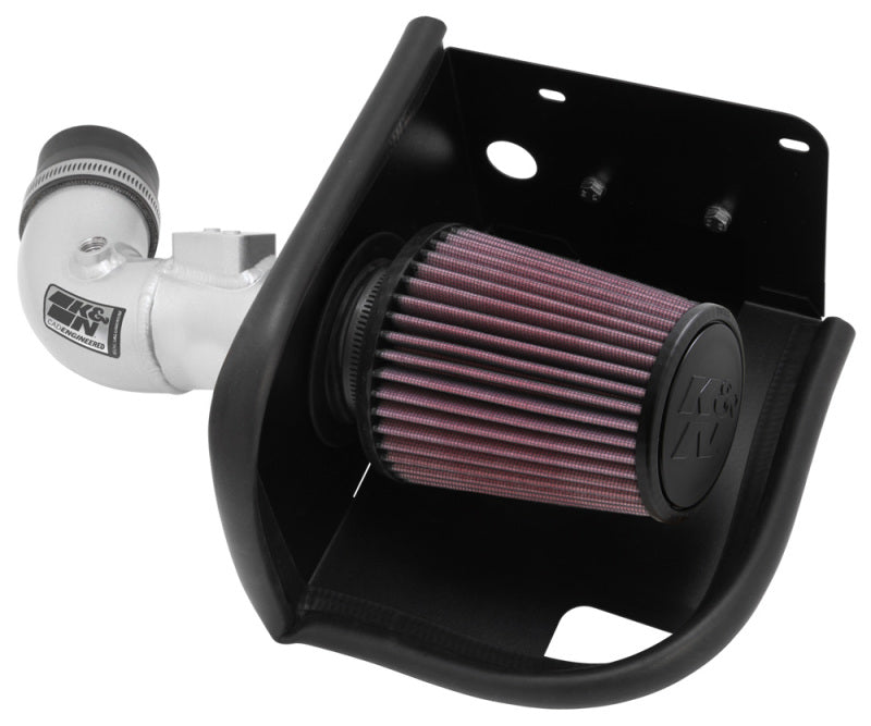 K&N 11-12 Ford Fiesta 1.6L L4 Silver Typhoon Performance Intake K&N Engineering