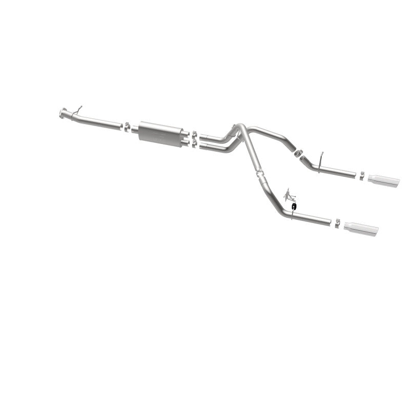 MagnaFlow Stainless Cat-Back Exhaust 2015 Chevy Colorado/GMC Canyon Dual Split Rear Exit 3.5in Magnaflow