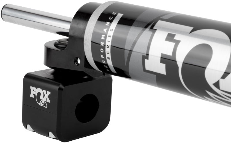 Fox 08-16 Ford Superduty 2.0 Performance Series 8.2in. TS Stabilizer Bottom Axle Mount 1 1/8in Shaft FOX