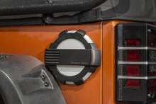 Load image into Gallery viewer, Rugged Ridge Elite Fuel Door Non-Lock Brushed Alum 07-18 Jeep Wrangler JK Rugged Ridge