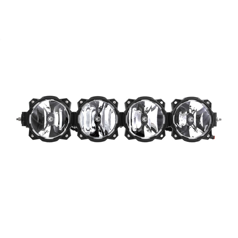 KC HiLiTES Universal 26in. Pro6 Gravity LED 4-Light 80w Combo Beam Light Bar (No Mount) KC HiLiTES