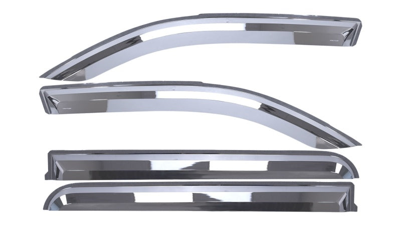 Putco 19-20 Ram 1500 - Crew Cab (Set of 4) Element Chrome Window Visors Putco