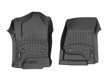 Load image into Gallery viewer, WeatherTech 2014+ Chevrolet Silverado 1500 Vinyl Front FloorLiner - Black (Fits Double / Crew Cab) WeatherTech