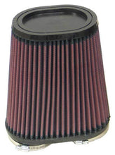 Load image into Gallery viewer, K&amp;N Universal Rubber Filter Dual Flange Oval Tprd 3.75in Base O/S W x 3.438in Top O/S W x 6.75in H K&amp;N Engineering